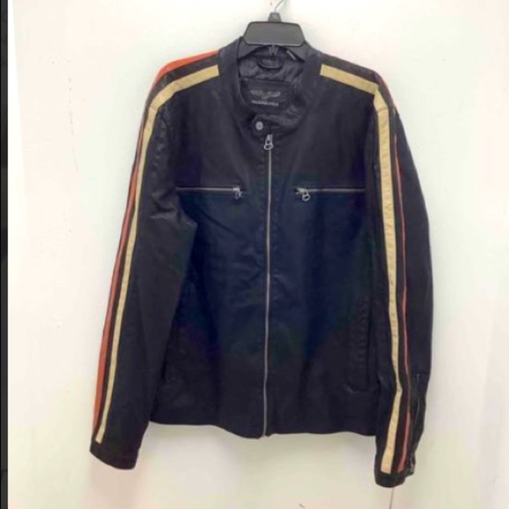 NWT XXL Men’s Wilson Cycle leather jacket!